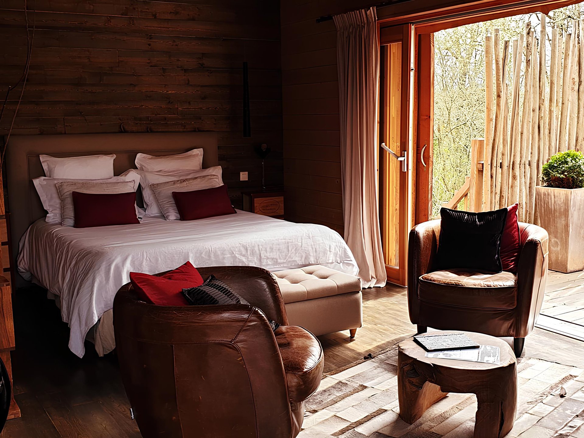 Cabane dans les arbres Lodge Vigne et Spa Cabane dans les arbres Lodge Vigne et Spa