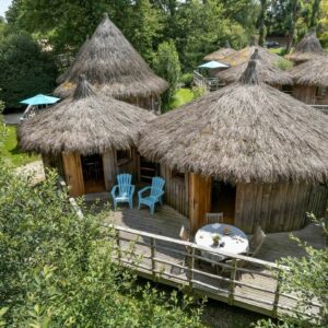 Cabane La Hutte Aigrette