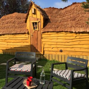 Cabane La Cabane Enchantée du Cauchais