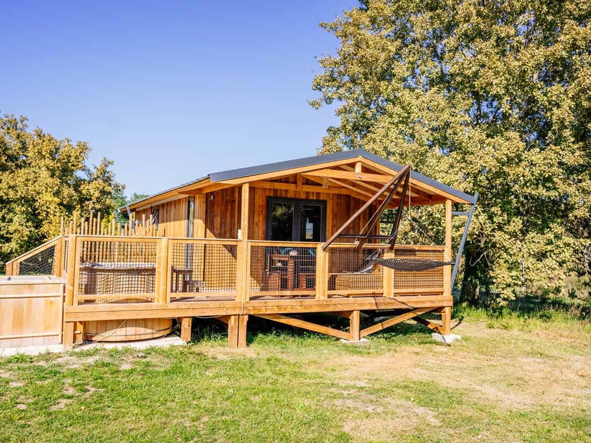 Cabane Océania Lodge avec spa Cabane Océania Lodge avec spa
