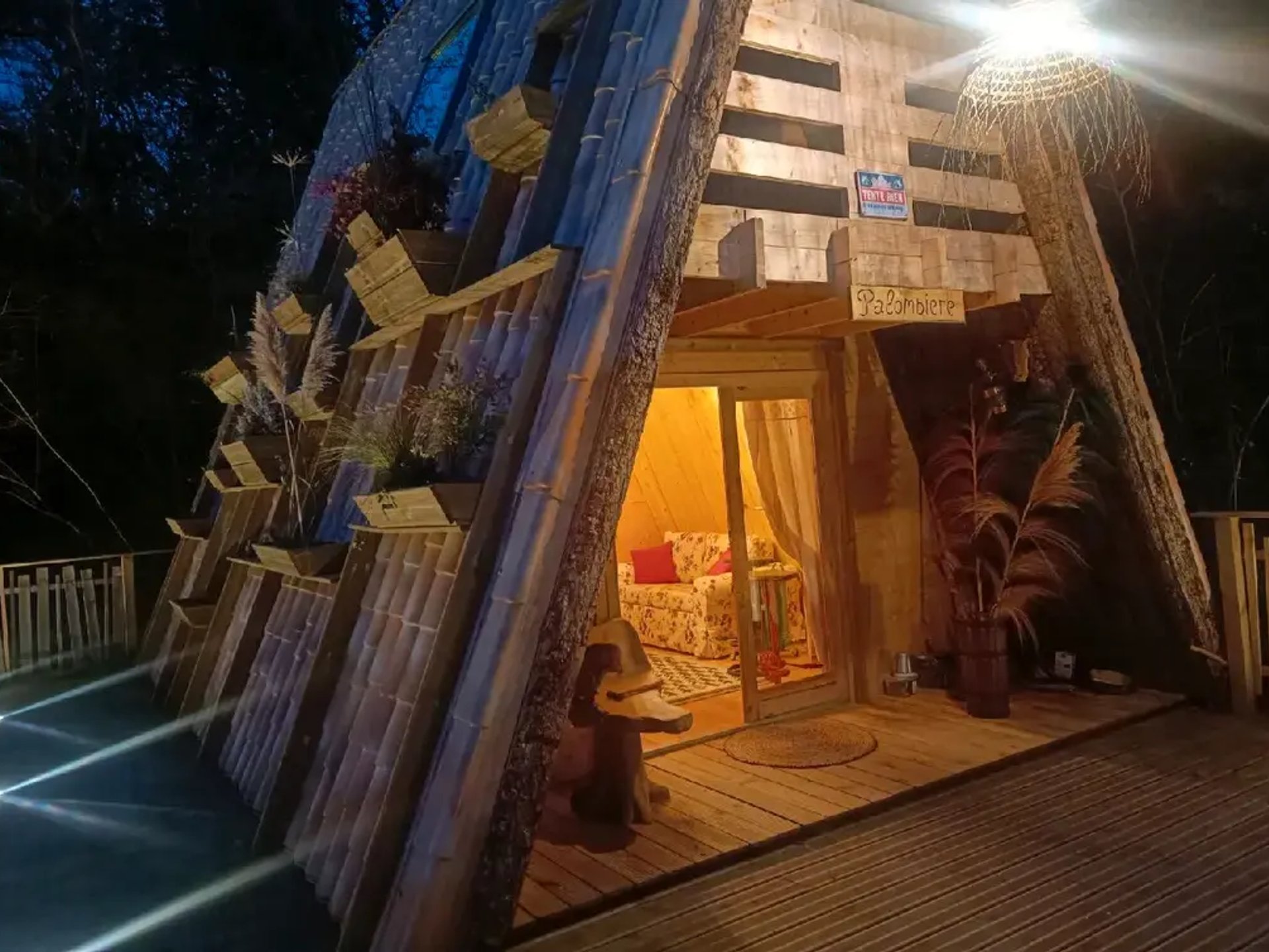 Cabane La Palombière Saint-Armou et Spa Cabane La Palombière Saint-Armou et Spa