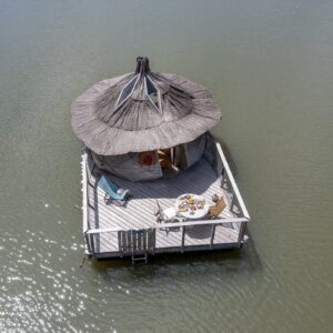 Cabane sur l'eau Cabane Prestige flottante Cocoon