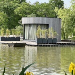 Cabane sur l'eau LUMIPOD SPA FLOTTANT