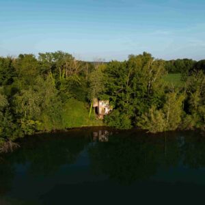Cabane sur pilotis Cabane Spa Attrape Rêves