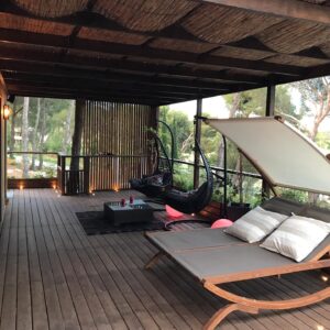 Cabane sur pilotis Villa Couple Piscine