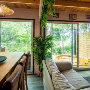 Cabane sur pilotis La Paloumayre