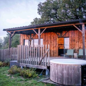Cabane sur pilotis La Cabane du Haut  et  Spa