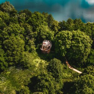 Cabane sur pilotis Cabane Spa Roseau