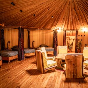 Cabane sur pilotis Cabane perchée la Maloka