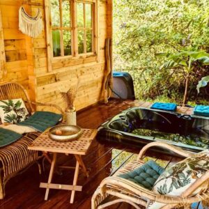 Cabane sur pilotis Coco bohème