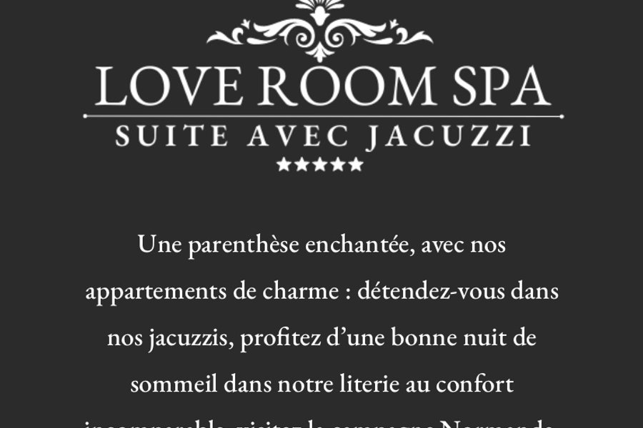 Chambre à thème Love Room Spa Le Petit Versailles Chambre à thème Love Room Spa Le Petit Versailles