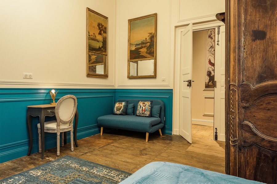 Chambre à thème Manoir de Laroque Delprat Chambre à thème Manoir de Laroque Delprat