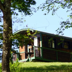 Roulotte Roulotte Gîte Luxe d'Escapa