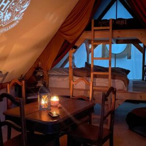 Tente et tente lodge Le gîte Harry Potter