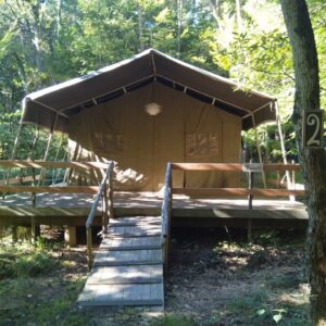 Tente et tente lodge Tente safari Myosotis (6 personnes)