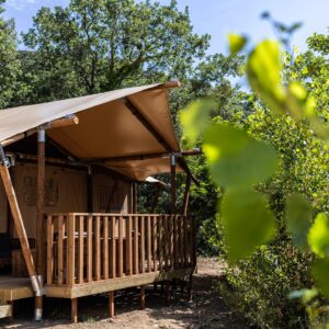 Tente et tente lodge Tente Safari avec vue panoramique sur le Canigou !