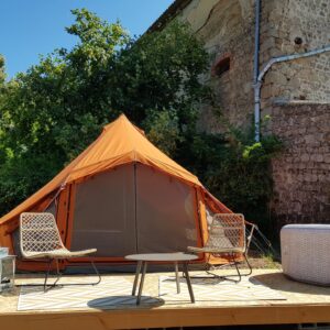 Tente et tente lodge Nuit Bédouine  et  Spa