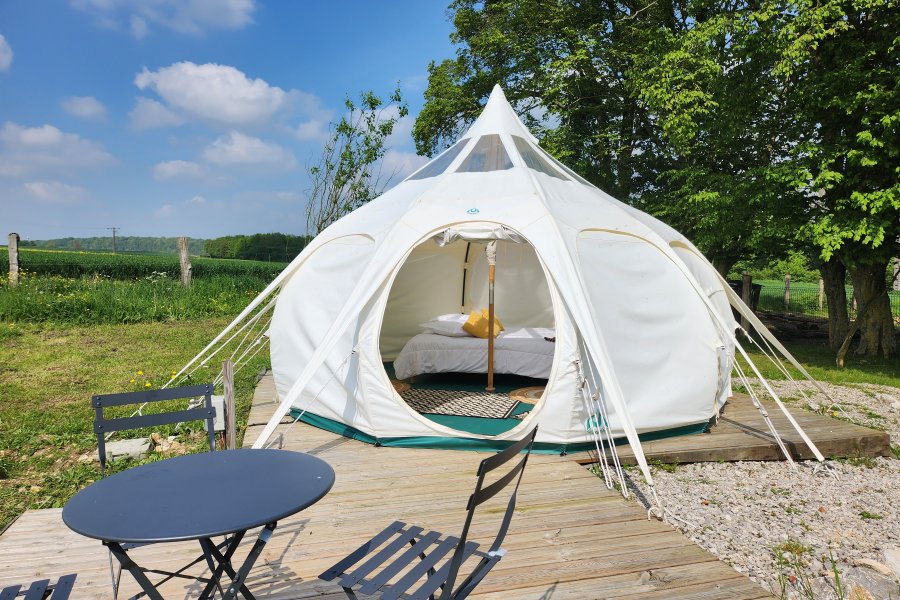 Tente et tente lodge LANCHES-SAINT-HILAIRE Tente et tente lodge LANCHES-SAINT-HILAIRE