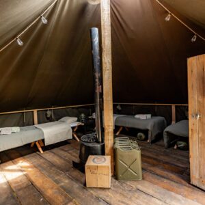 Tente et tente lodge The Field Camp -  Normandy 1944