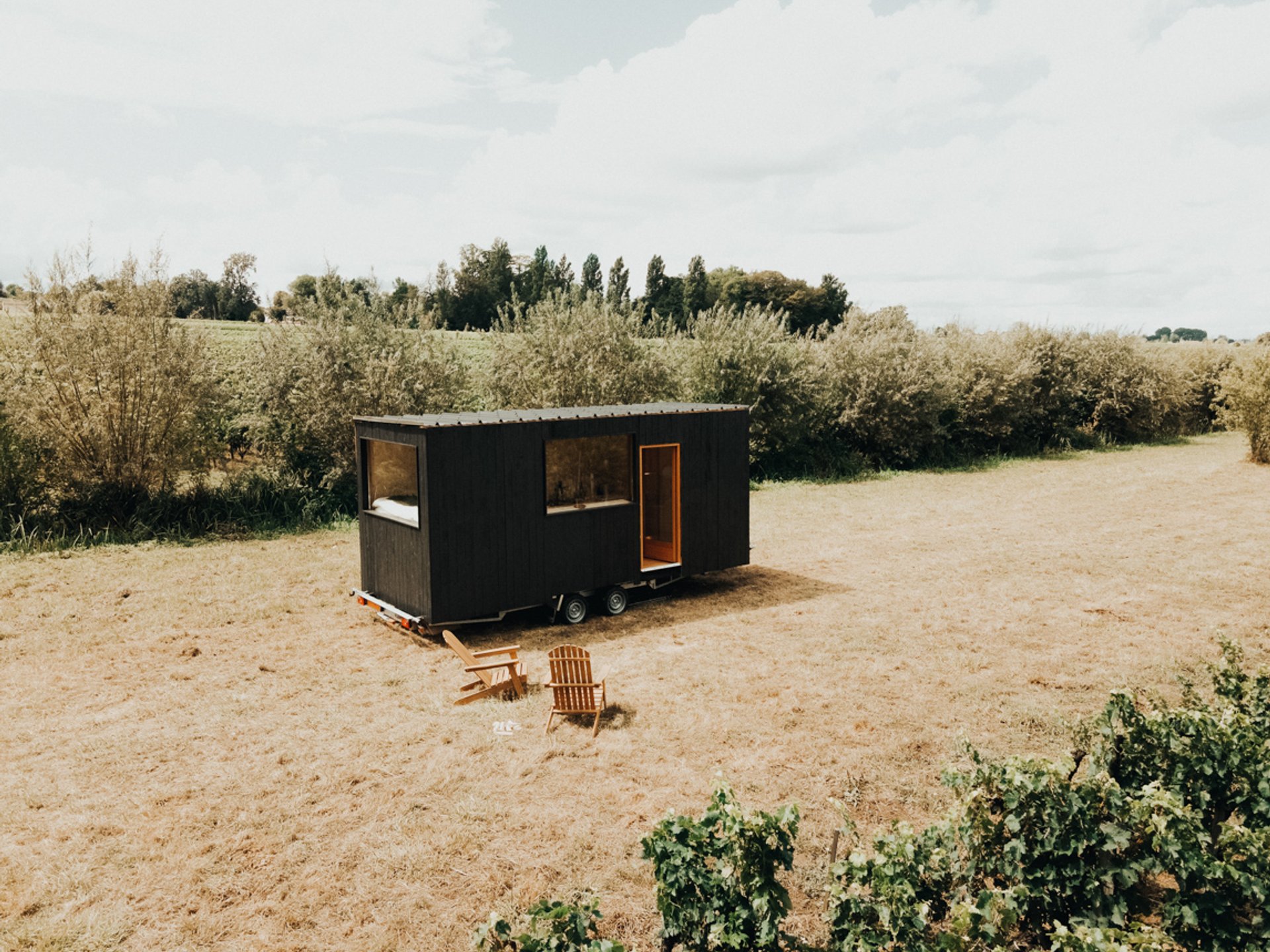 Tiny House Parcel Tiny House - dans les vignes de Saint-Émilion proche Bordeaux Tiny House Parcel Tiny House - dans les vignes de Saint-Émilion proche Bordeaux