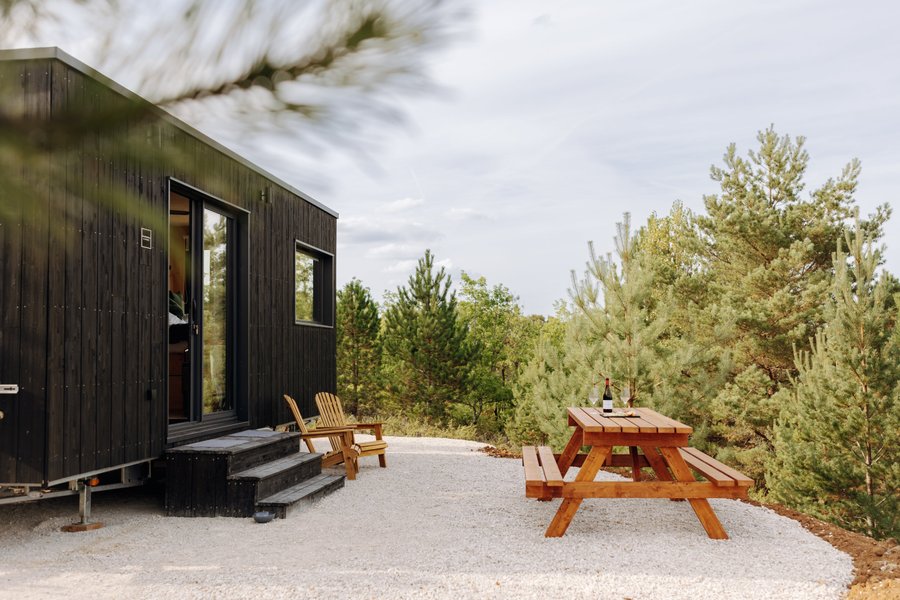 Tiny House Parcel Tiny House - dans les vignes de la Vallée du Lot Tiny House Parcel Tiny House - dans les vignes de la Vallée du Lot