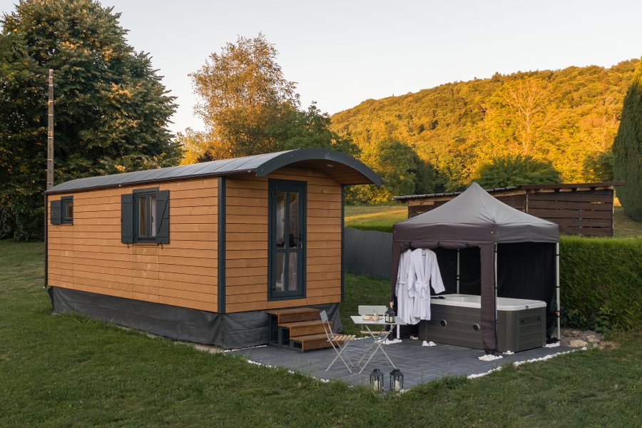 Tiny House La Roulotte Paradis Tiny House La Roulotte Paradis