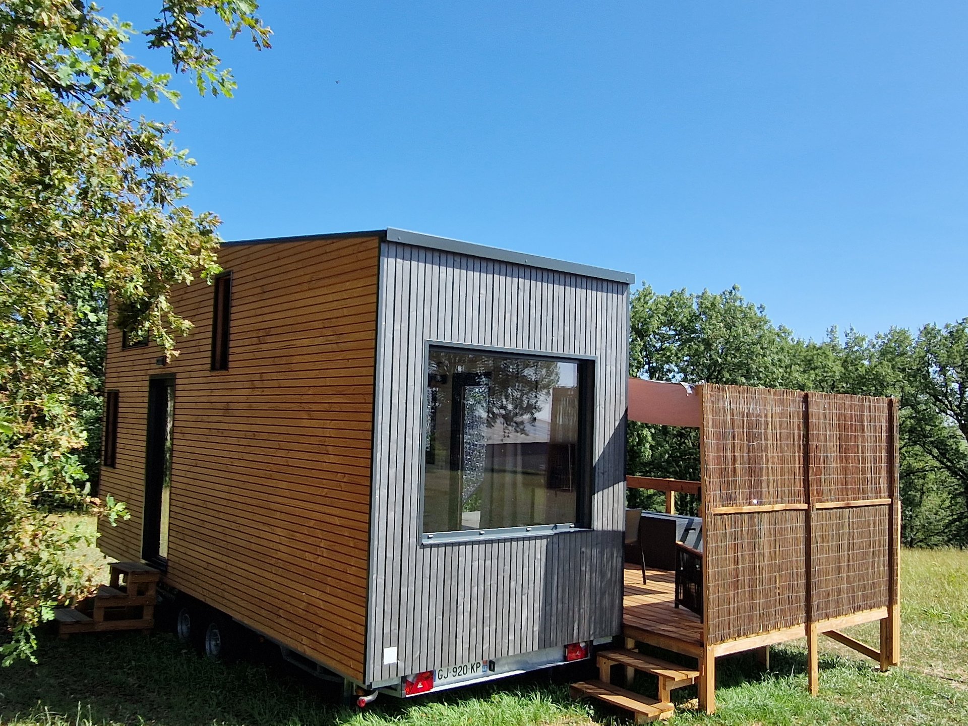 Tiny House La Tiny de Clem et Spa Tiny House La Tiny de Clem et Spa