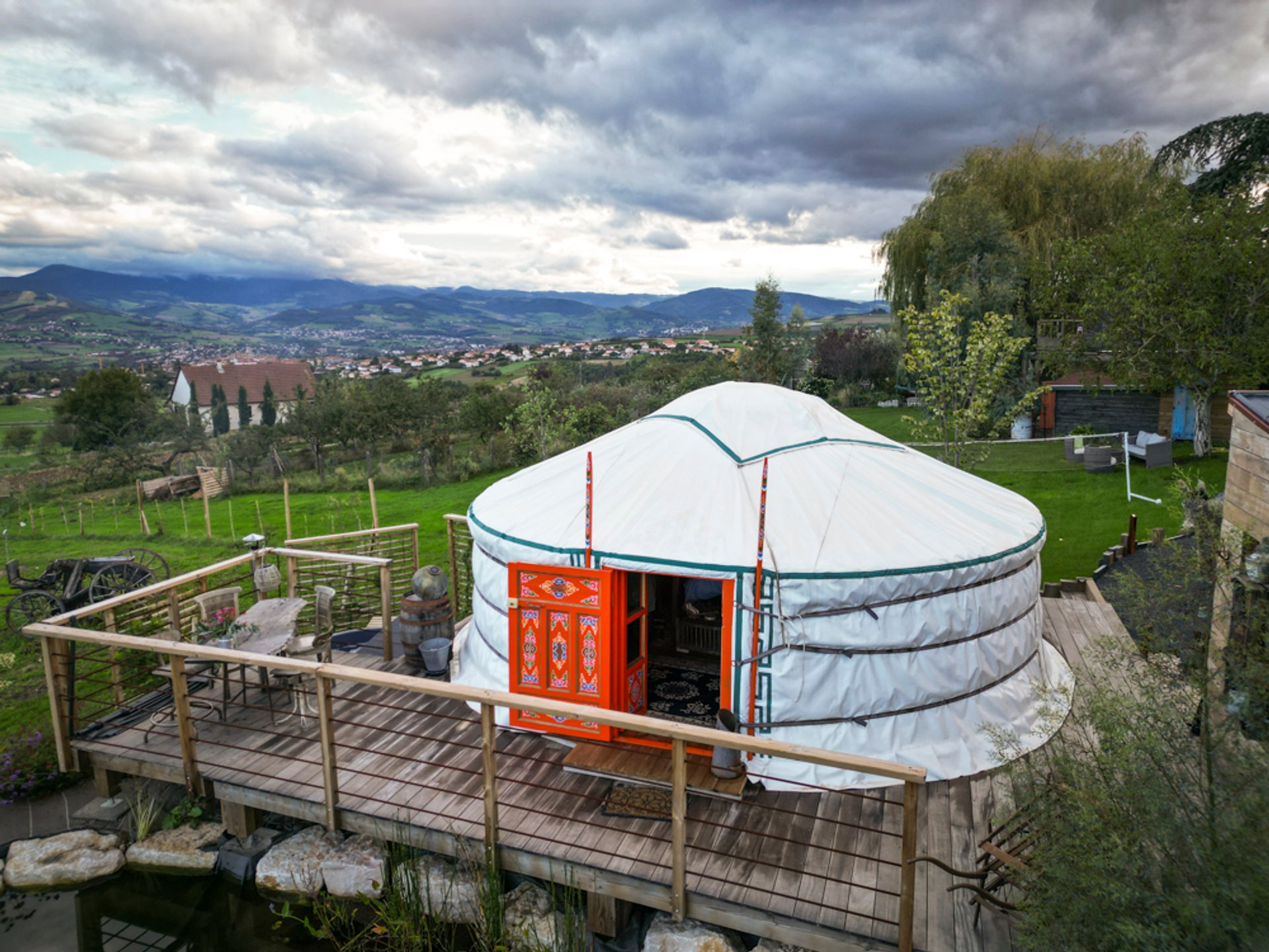 Yourte L'âne et sa yourte et Spa Yourte L'âne et sa yourte et Spa