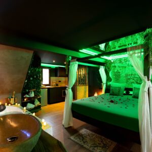 La Forêt Enchantée - Love Room à thème - Jacuzzi